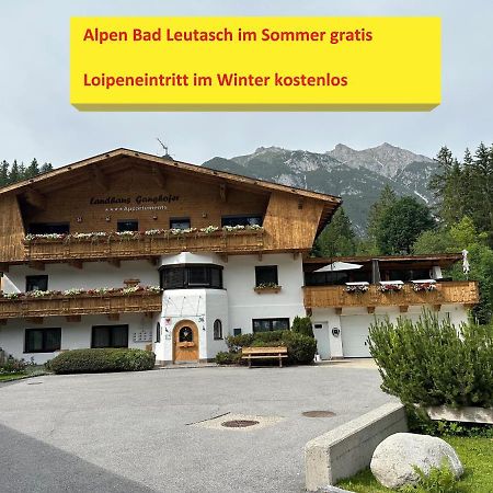 Apartament W7 Haus Ganghofer Leutasch Zewnętrze zdjęcie