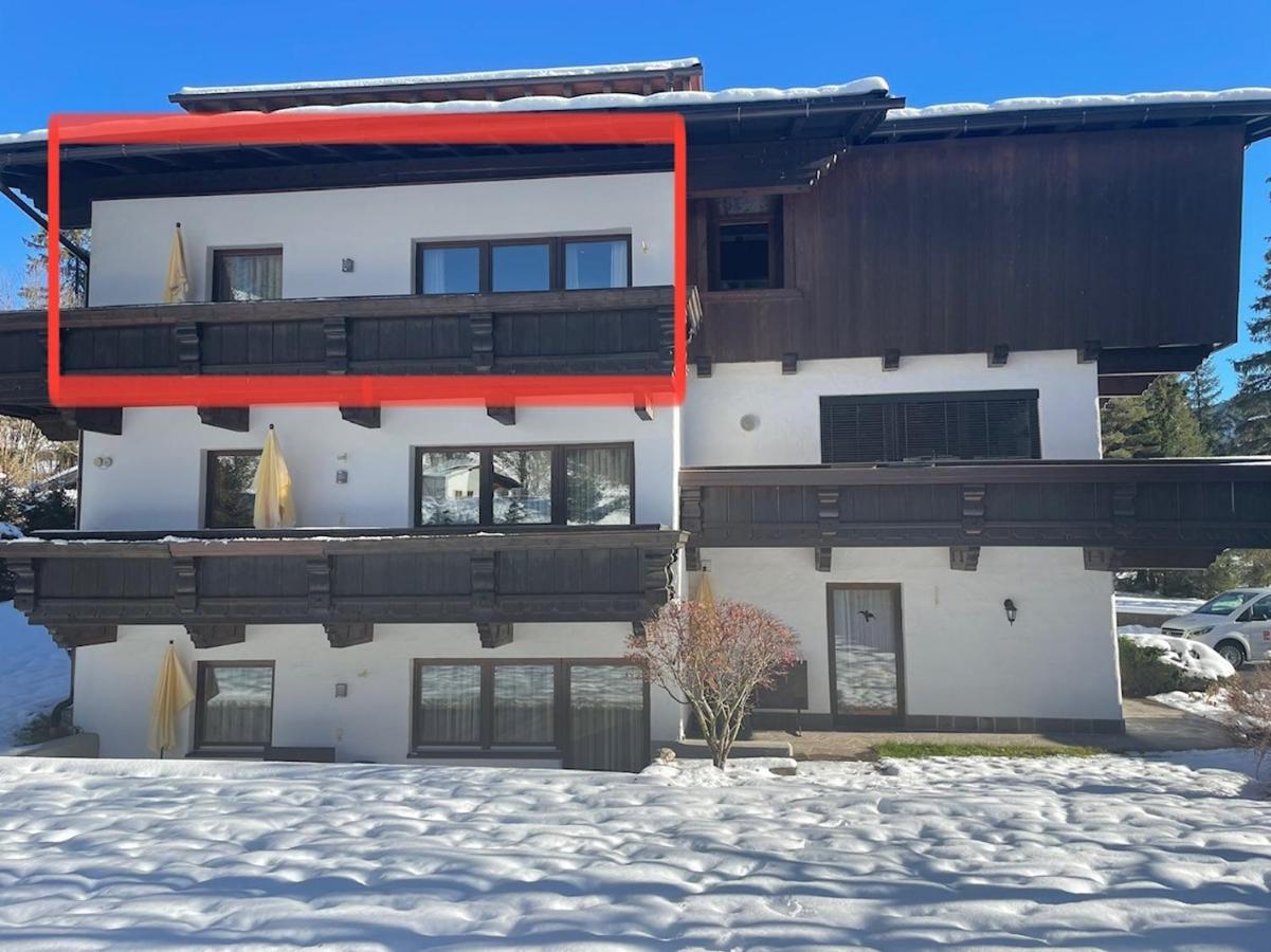 Apartament W7 Haus Ganghofer Leutasch Zewnętrze zdjęcie
