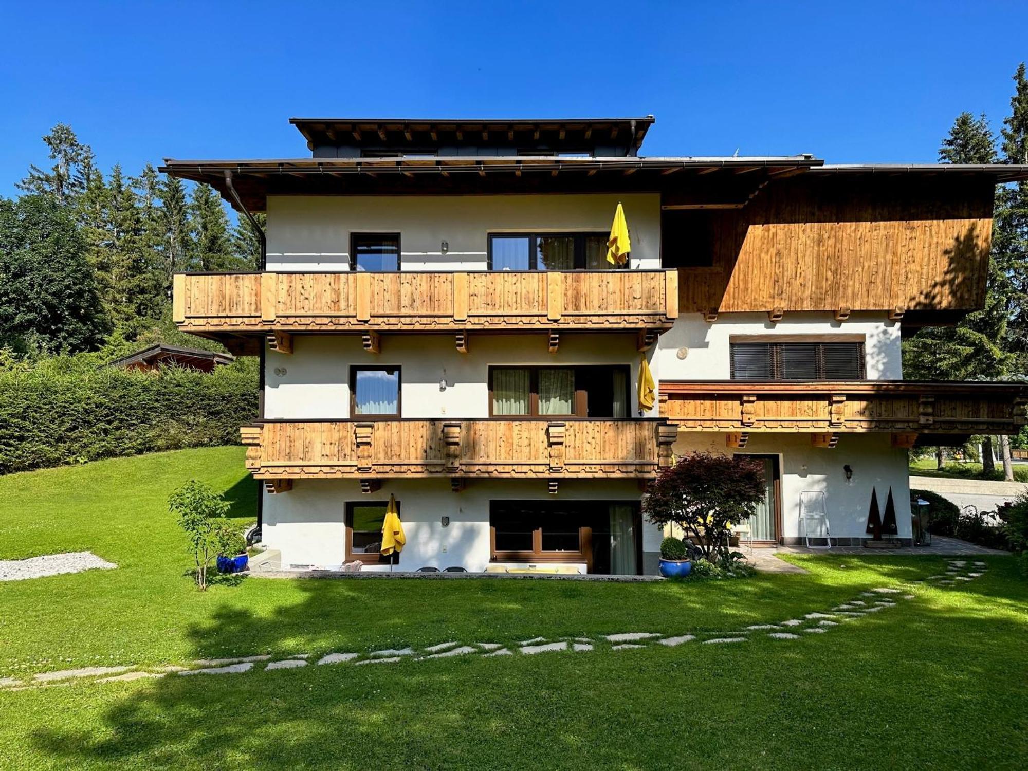 Apartament W7 Haus Ganghofer Leutasch Zewnętrze zdjęcie